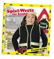 Produktbild: Party-Chic 15526 Kinder Kostüm-Feuerwehr-Weste-Gr. 128
