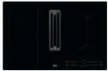 Produktbild: AEG CCE84543CB Induktionskochfeldabzug, 77 cm breit, 630 m³/h, Touchbedienung, OptiHeat Control, Timer, Kindersicherung, 3 Leistungsstufen + 1 Intensivstufe