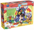 Produktbild: Lisciani – Disney – Mickey-Mouse-Puzzle – 60-teiliges Puzzle – doppelseitig – Rückseite zum Ausmalen – Lernspiel – fördert Koordination und Beobachtung – fördert Kreativität – ab 4 Jahren