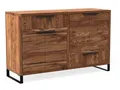 Produktbild: massivum Sideboard Sydney 126cm - Massivholz Akazie (13 St)