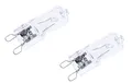 Produktbild: 2xBackofenleuchte für AEG wie 8085641028 Lampe G9 230V 40 Watt Halogenlampe 300°