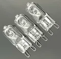 Produktbild: 3'er Pack Backofenleuchte für AEG wie 8085641028 / G9 230V 40 Watt Halogenlampe
