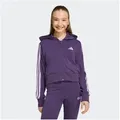 Produktbild: adidas Sportswear Kapuzensweatshirt JG 3S FT FZ CRO lila 164 EU