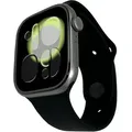 Produktbild:  neuwertig - Apple Watch Series 11 GPS – 46 mm – Space Grau Aluminium – Sportband Schwarz (M/...