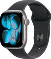 Produktbild: APPLE Watch S11 46mm Alugehäuse Grau Sportband Black M/L MEV44ZR/A B-WARE