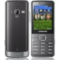 Produktbild: Samsung GT-S5611 Grau Dual Sim MP3 UKW Radio Kamera Bluetooth microSD Tasten Handy NEU - Schwarz/Silber