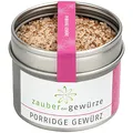 Produktbild: Zauber der Gewürze Porridge Gewürz - für Porridge, Haferflocken, Oatmeal, Overnight-Oats, Müsli oder Dessert, Spitzen-Qualität in wiederverschließbarer Aroma-Dose, 100 g