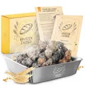 Produktbild: Lavasteine Backofen zum Brot backen inkl. Edelstahl Dampfschüssel für optimal...