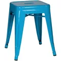Produktbild: Mid.you Hocker, Hellblau, Metall, quadratisch, 39x46x39 cm, stapelbar, Wohnzimmer, Hocker, Sitzhocker