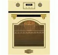 Produktbild: Kaiser Küchengeräte Einbaubackofen EH 4796 ElfAD/6, mit 1-fach-Teleskopauszug, Retro Backofen Einbaubackofen 45 cm, Autark, 50 L