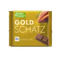 Produktbild: Ritter Sport Goldschatz Vollmilch Schokolade mit Kakao Note 250g