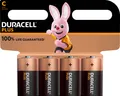 Produktbild: Duracell Batterie Alkaline, Baby, C, LR14, 1.5V Plus, Extra Life, Retail Blister