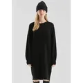 Produktbild: QS Midikleid Kleid Flauschiges Strickkleid schwarz M (38)