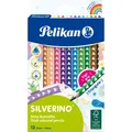 Produktbild: Pelikan Buntstifte triangular Silverino (12 x) (700627)