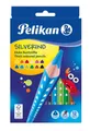Produktbild: Pelikan Buntstift Buntstifte SILVERINO dreieckig dick 12er Set