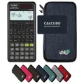 Produktbild: Casio fx-87DE Plus 2nd Edition inkl. WYNGS Schutztasche Blau - Wissenschaftlicher Taschenrechner - Basic Set