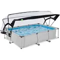 Produktbild: Exit Toys Pool-Set, Grau, Kunststoff, Steinoptik, 200x65x300 cm, Freizeit, Pools und Wasserspaß, Pools, Aufstellpools