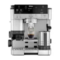 Produktbild: Ninja Luxe Premier 3-in-1 Kaffeemaschine mit Mahlwerk und Milchaufschäumer für Latte, Cappuccino, Cold Brew & Espresso, einfach zu bedienen, 4 Aufschäumprogramme, Silber, ES601EU