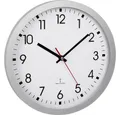 Produktbild: TFA Dostmann Wanduhr TFA Dostmann 60.3522.02 Funk Wanduhr 30 cm x 4.3 cm Silber