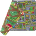 Produktbild: Snapstyle Strassenteppich, Grün, Textil, 80x160 cm, Teppiche & Böden, Teppiche, Teppich Kinderzimmer