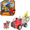 Produktbild: PAW PATROL Spielfahrzeug Rubble & Crew - Kran-Baufahrzeug mit Charger-Figur