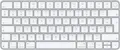 Produktbild: Apple Magic Keyboard mit Touch ID für Mac Modelle mit Chip – Französisch, Tenkeyless (80 - 87 %), Verkabelt & Kabellos, USB + Bluetooth, AZERTY, Silber, Weiß