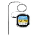 Produktbild: WMF BBQ Digitales Thermometer, Fleischthermometer, Thermometer Küche, Bratenthermometer, Grillthermometer mit 5 Garstufen, LED-Touchdisplay, Timer, Magnethalterung