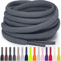 Produktbild: Schnürsenkel Oval Reißfest für Sportschuhe Sneaker und Laufschuhe - 100% Poly...