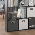 Produktbild: Vicco - Raumteiler Pilar, Schwarz, 131.6 X 143 Cm