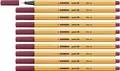 Produktbild: Fineliner - STABILO point 88 - Pack of 10 - Purple