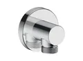 Produktbild: Duravit Wandanschlussbogen DN 15, o. Handbrausenh., Ros. rd, chrom (UV0630008010)