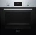 Produktbild: Bosch Einbau-Backofen HBF133BR0 | 66 l | 3D Heißluft | EcoClean Direct | 5 Heizarten | Edelstahl | Energieklasse A, A (Spektrum: A+++ bis D)