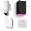 Produktbild: Bosch Smart Home Eyes Außenkamera II mit Controller II & Philips Hue Resonate...