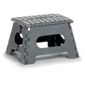 Produktbild: Klapphocker Höhe 22 cm Kunststoff Grau
