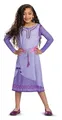 Produktbild: Disguise Asha – Klassisches Kostüm, inklusive wunderschönem Kleid in charakteristischen Farben, Kostüm für Mädchen zwischen 7–8 Jahren