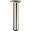 Produktbild: SOTECH Möbelfuß BRAVO Ø40mm Höhe 200 mm Edelstahloptik