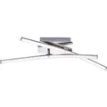 Produktbild: Just Light. LED-Deckenleuchte Simon Stahl 59 x 51 cm