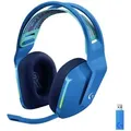 Produktbild: Logitech Gaming G733 LIGHTSPEED On Ear Headset Funk 7.1 Surround Blau Lautstärkeregelung Gaming