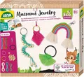 Produktbild: LENA 42839 Eco Macramé Jewelry, Knüpfset Kinder ab 8 Jahren, Bastel-Set Kreativ