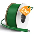 Produktbild: Wiltec 150 m Mähroboter Begrenzungskabel Ø 2,7 mm TCCA, kupferbeschichteter Aluminiumdraht, Leitkabel für Rasenroboter, Universal Begrenzungsdraht kompatibel mit diversen Rasenmähern