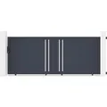 Produktbild: Casanoov Schiebetor Aus Aluminium Giona 350x140cm Grau