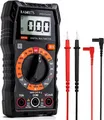 Produktbild: Digital Multimeter KM100, Spannungsmesser für AC/DC Spannung, DC Strom, Durch...