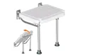 Produktbild: Duschhocker, faltbar, Wandmontage, Duschsitz 42 cm hoch   HK347964377-Pa2