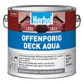 Produktbild: Herbol Offenporig Deck Aqua weiss seidenmatt 10L Wetterschutzfarbe Holzfarbe