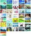 Produktbild: Motivationskarten 36 Stück  Postkarten mit Lebensweisheiten  verschiedene ins...
