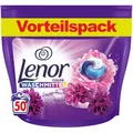 Produktbild: Lenor Waschmittel All-in-1 Amethyst Blütentraum, Pods, Colorwaschmittel, 0,98 kg, Waschladungen 50