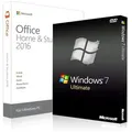 Produktbild: Windows 7 Ultimate + Office 2016 Home & Student + Lizenznummer