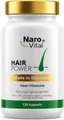 Produktbild: NaroVital Haar Vitamine - Mit Biotin, Zink & Selen für Männer & Frauen - 120 Kapseln, 120 St.