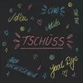 Produktbild: Tschüss - Ein Erinnerungsbuch zum Abschied für Freunde, Kollegen oder Lehrer | 80 Seiten | mattes Softcover: Blanko Geschenkbuch zum Eintragen und ... Platz für persönliche Wünsche und Gedanken.
