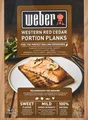 Produktbild: (13A) Weber - Western Red Cedar Portion Planks ACC NEU